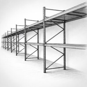 1000kg Shelving