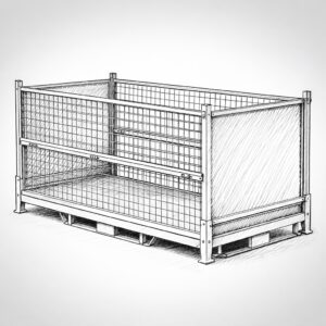 Heavy-Duty Stillage Cages