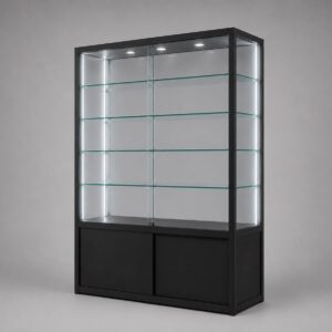 LuxGuard™ Storage Glass Display Cabinet