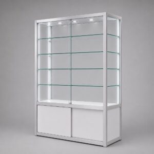 LuxGuard™ Storage Glass Display Cabinet