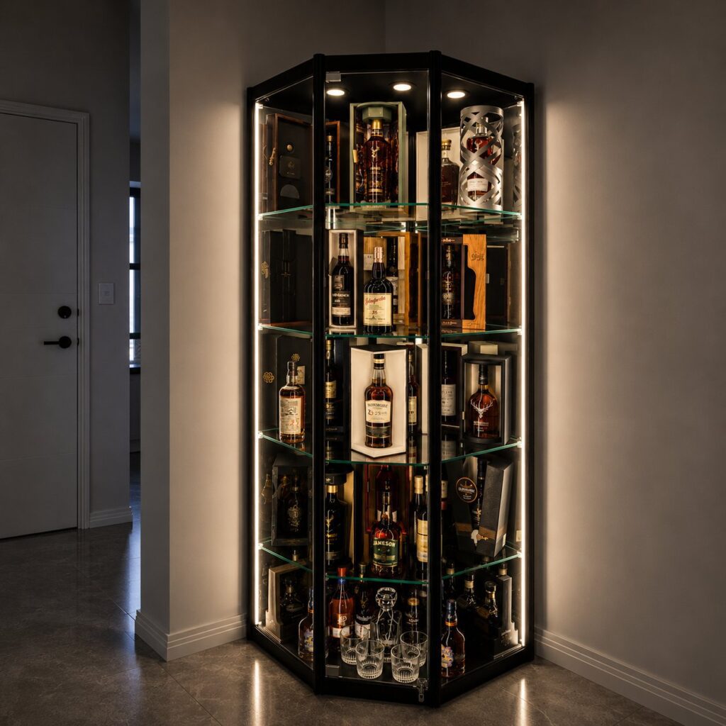 Display Cabinets for Corners and Awkward Spaces: How to Use Every Inch ...